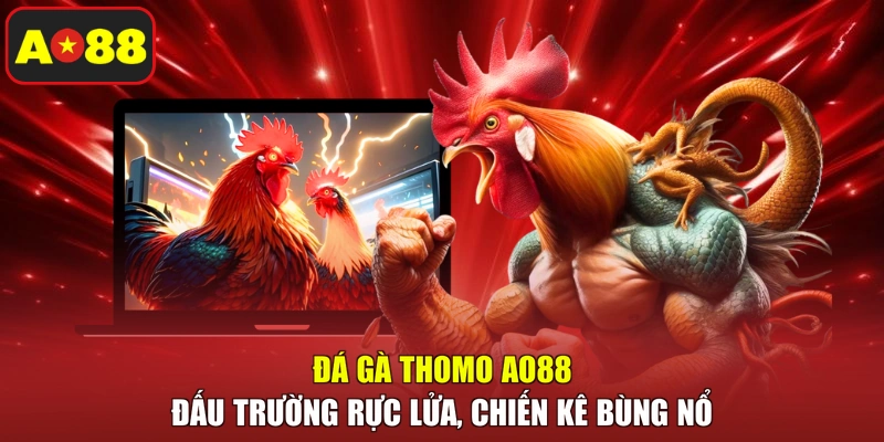 Đá Gà Thomo AO88 - Đấu Trường Rực Lửa, Chiến Kê Bùng Nổ