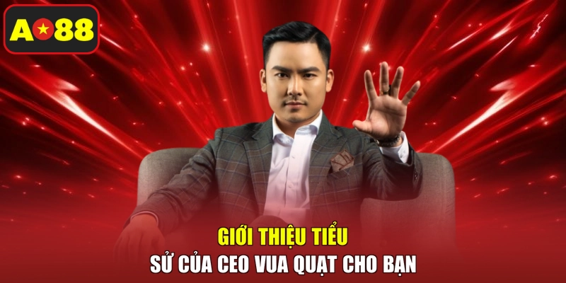 Giới thiệu tiểu sử của CEO Vua Quạt cho bạn