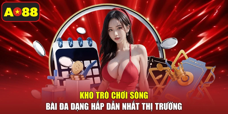 Kho trò chơi sòng bài đa dạng hấp dẫn nhất thị trường